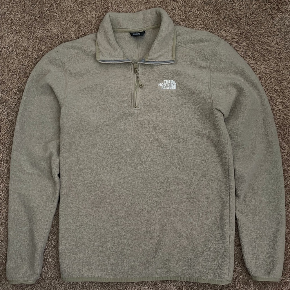 The North Face Green Quarter-Zip Sweater